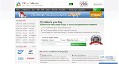 Desktop Screenshot of itcertmaster.com